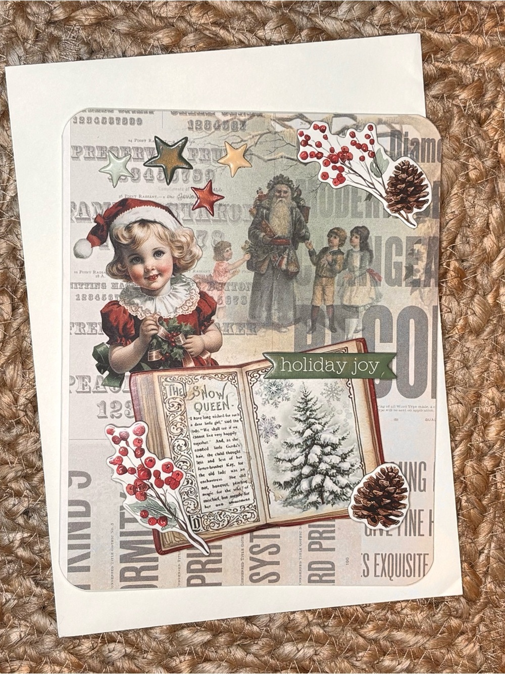 Handmade Christmas Greeting Card